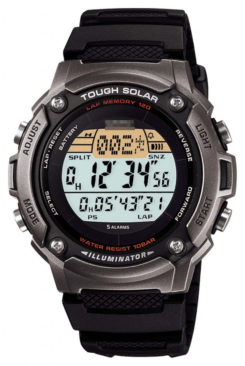 Custom Resin Men W-S200H-1AJF Watch