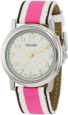 Customize Leather Watch Straps 0231SX-PINK.WHITE