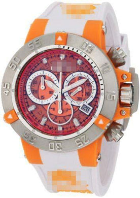 Custom Orange Watch Dial