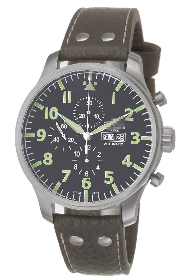 Customised Black Watch Dial 10557-A1-DECK