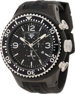 Customised Black Watch Dial 11812P-BB-01SA