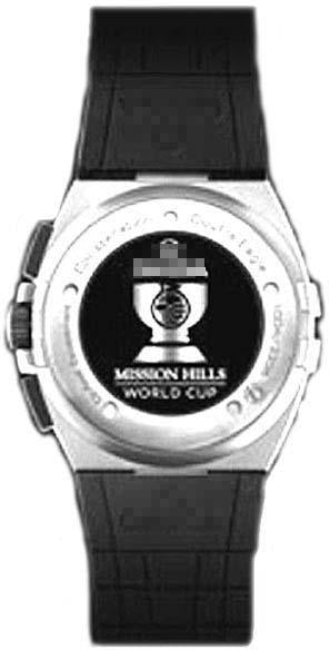 Customized Rubber Watch Bands 121.92.41.50.01.001