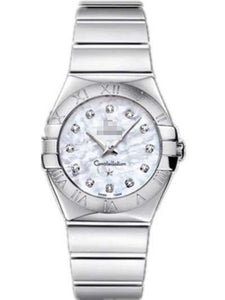 Customised Mother Of Pearl Watch Face 123.10.27.60.55.002