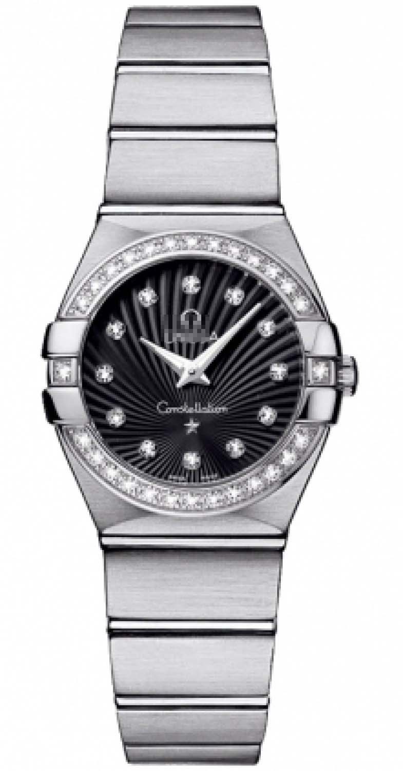 Custom Black Watch Dial 123.15.24.60.51.001