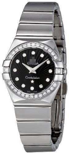 Custom Black Watch Dial 123.15.24.60.51.002