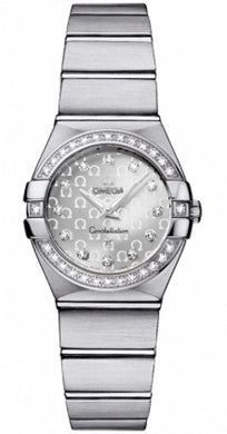 Customised Silver Watch Dial 123.15.24.60.52.001