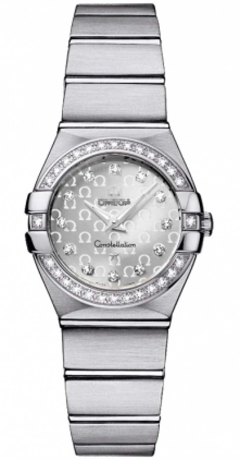 Customised Silver Watch Dial 123.15.24.60.52.001