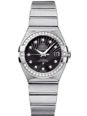 Customised Black Watch Dial 123.15.27.20.51.001
