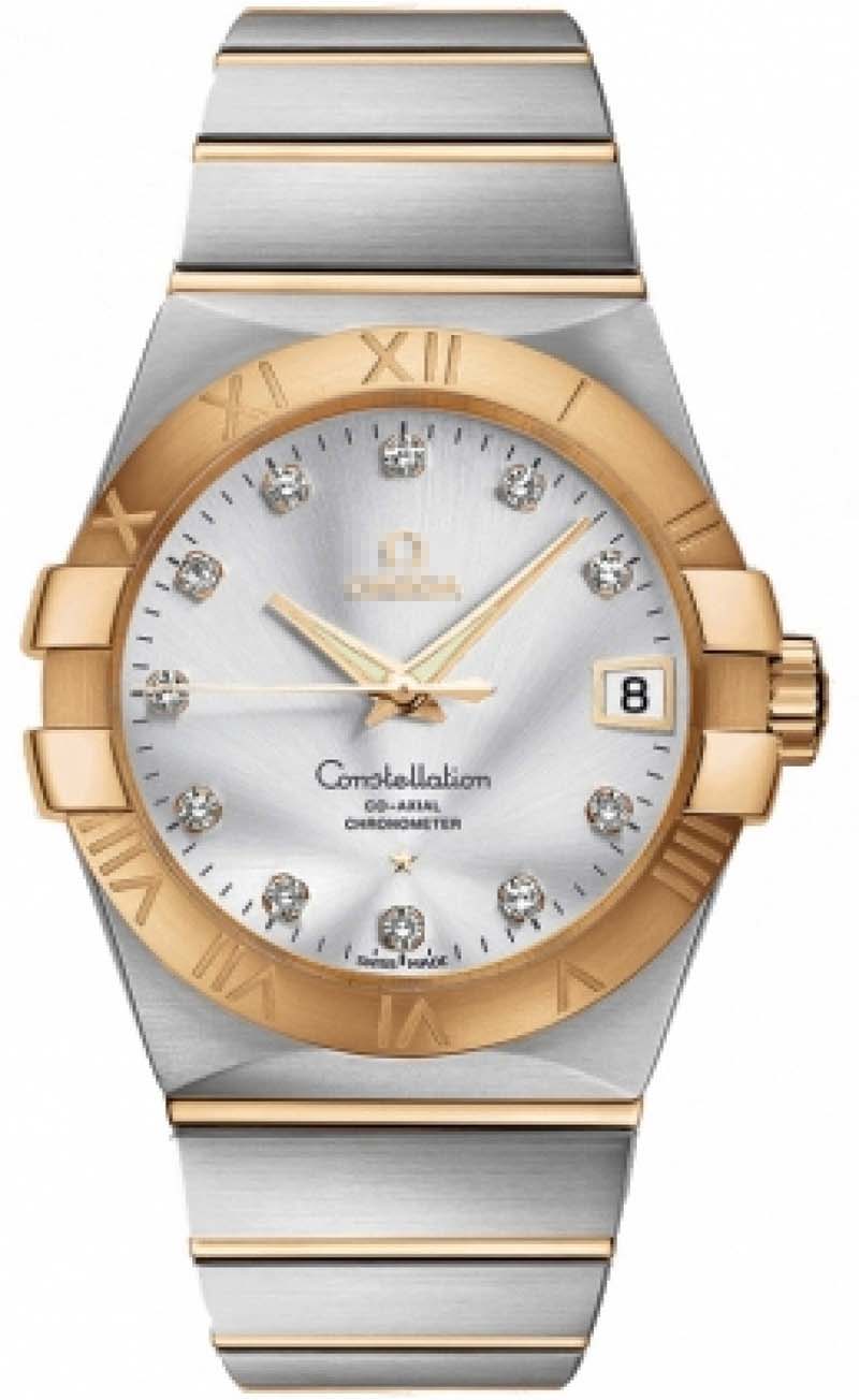 Customised Silver Watch Dial 123.20.38.21.52.002