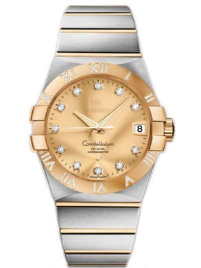 Customised Gold Watch Dial 123.25.38.21.58.002