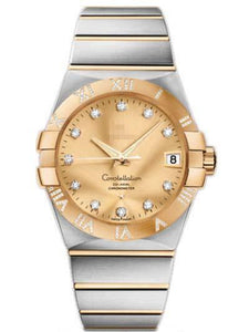 Customised Gold Watch Dial 123.25.38.21.58.002