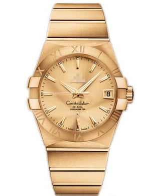 Custom Made Gold Watch Dial 123.50.38.21.08.001