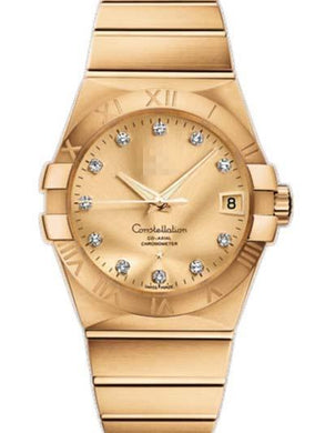 Customised Gold Watch Face 123.50.38.21.58.001