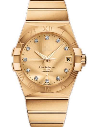 Customised Gold Watch Face 123.50.38.21.58.001