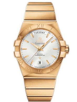 Customised Silver Watch Dial 123.50.38.22.02.002