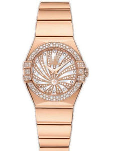 Customised Rose Gold Watch Face 123.55.24.60.55.013