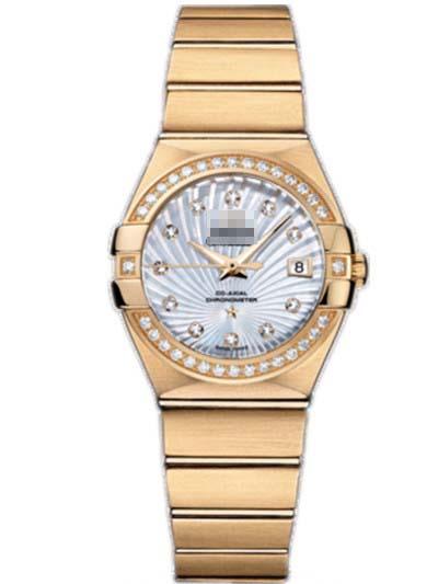 Customised Gold Watch Dial 123.55.27.20.55.002