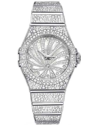 Customised Gold Watch Dial 123.55.31.20.55.007