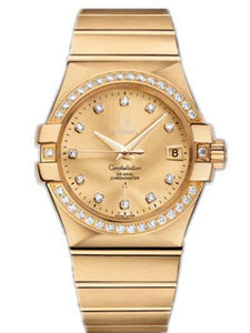 Customised Gold Watch Dial 123.55.35.20.58.001