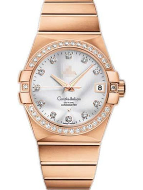 Customize Gold Watch Belt 123.55.38.21.52.001
