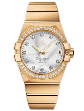 Customised Silver Watch Dial 123.55.38.21.52.002