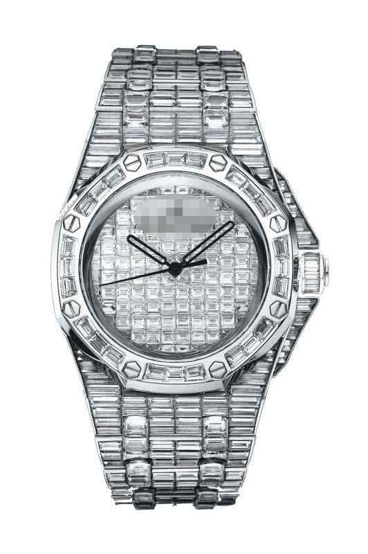 Customized Silver Watch Dial 15130BC.ZZ.8042BC.01