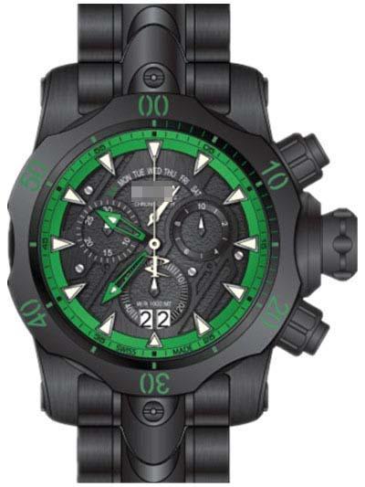 Custom Made Black Watch Face