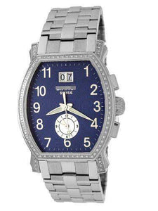 Custom Blue Watch Face 1860DIA_BL