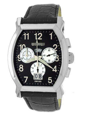 Custom Black Watch Dial 1861LEA_BLK