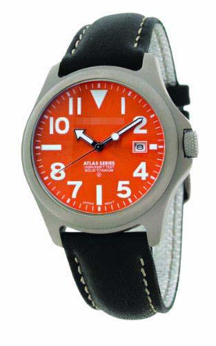 Custom Orange Watch Dial 1M-SP00O2B