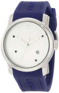 Customised Silver Watch Dial 20028-02S-BL