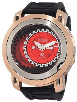 Custom Made Watch Dial 202/2-RED-SS-RG