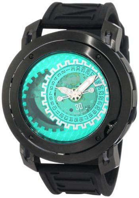 Custom Made Watch Dial 202/3-GREEN-BLACK