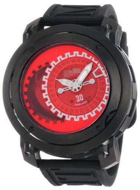 Custom Made Watch Dial 202/3-RED-BLACK
