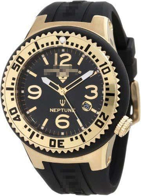Customised Black Watch Face 21848P-YG-01