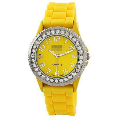 Customised Silicone Watch Bands 2219_YELLOW