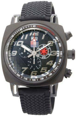 Customize Silicone Watch Bands 221-BLK-CARBON