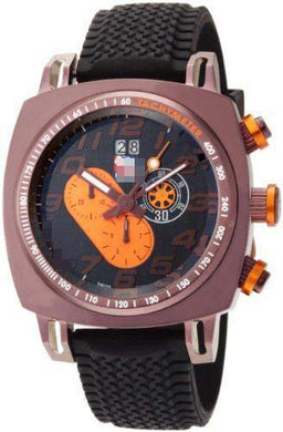 Wholesale Silicone Watch Bands 221-BRN-ORANGE