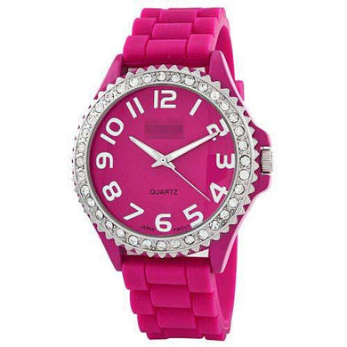 Wholesale Silicone Watch Bands 2220_PINK