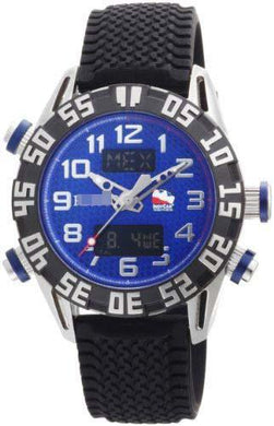 Custom Silicone Watch Bands 223-BLUE-CARBON