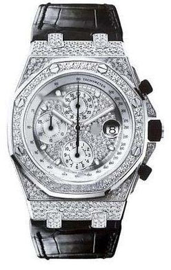 Customized Silver Watch Dial 26067BC.ZZ.D002CR.01