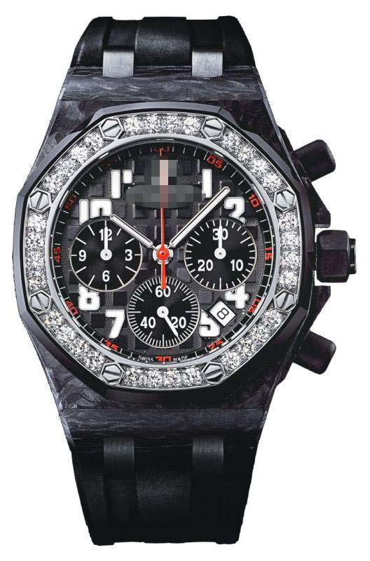 Custom Black Watch Dial 26267FS.ZZ.D002CA.01