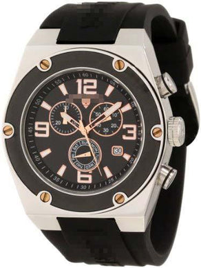 Custom Black Watch Face 30025-01-BB-RA