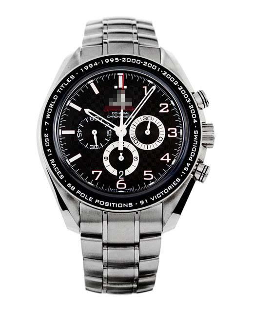 Customised Black Watch Dial 321.30.44.50.01.001