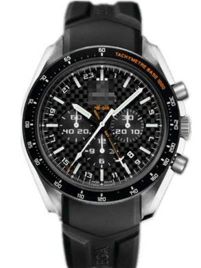 Customised Black Watch Dial 321.92.44.52.01.001