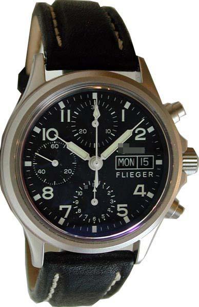 Custom Leather Watch Bands 356.022.SA.FLIERGER.S