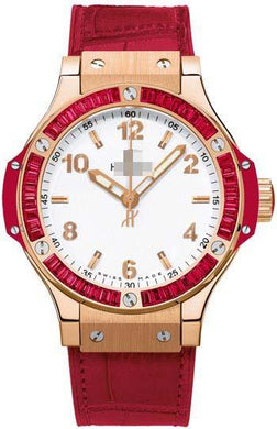 Customized Leather Watch Straps 361.PR.2010.LR.1913.RED