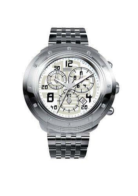 Customised Silver Watch Dial 4130.BS.S0.12.D0