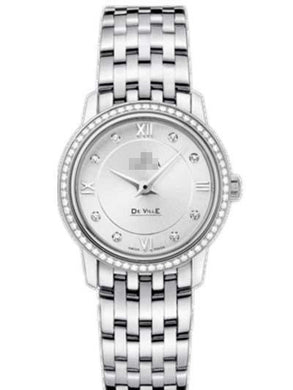 Customised Silver Watch Dial 424.15.27.60.52.001