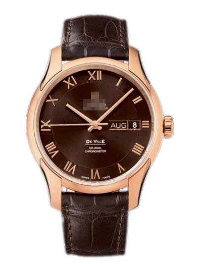 Customised Brown Watch Dial 431.53.41.22.13.001